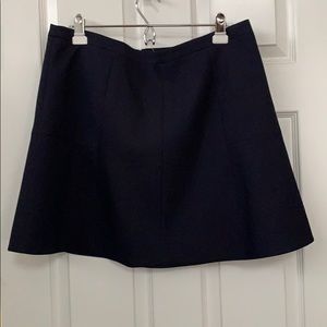 Navy skirt